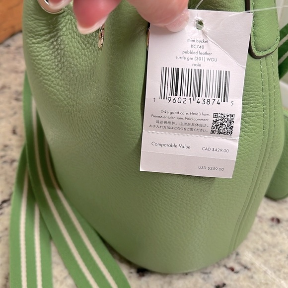 Kate Spade Mini Bucket Crossbody Bag NWT - Picture 5 of 9